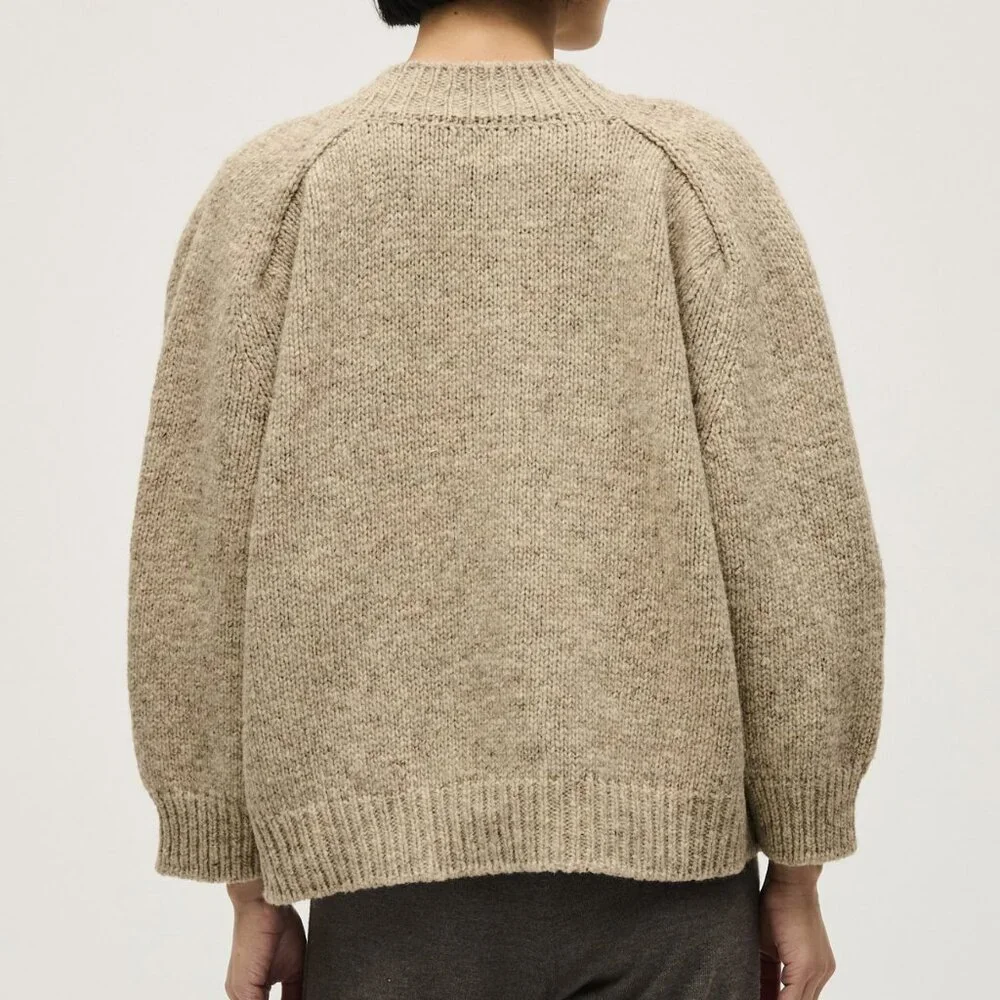 Babaá jumper no29 in mist-- like new! One size only. - Picture 2 of 3